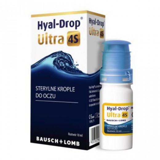 Hyal-Drop Ultra 4S, krople do oczu, 10 ml