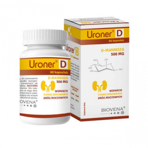 Uroner D, 60 kapsułek