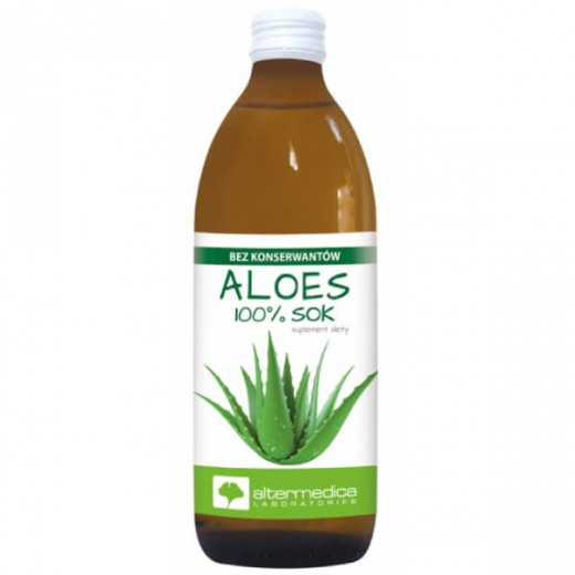 Alter Medica, sok z aloesu, 1000 ml