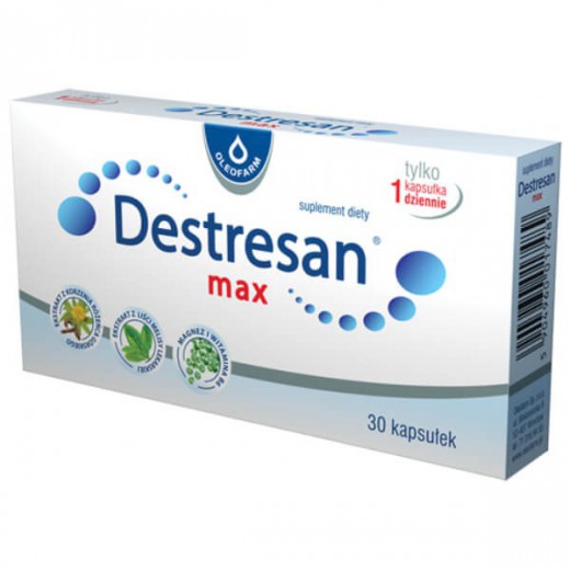 Oleofarm Destresan Max, 30 kapsułek