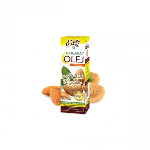 Etja, naturalny olej ze słodkich migdałów, 50 ml