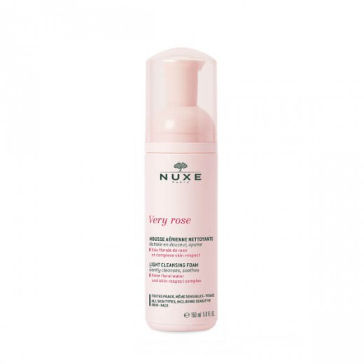 Nuxe Very Rose, oczyszczająca pianka micelarna, 150 ml