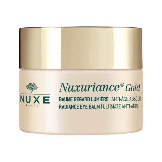Nuxe Nuxuriance Gold, rozświetlający balsam pod oczy, skóra sucha, 15 ml