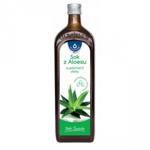 Oleofarm Soki Świata Sok z aloesu, 500 ml