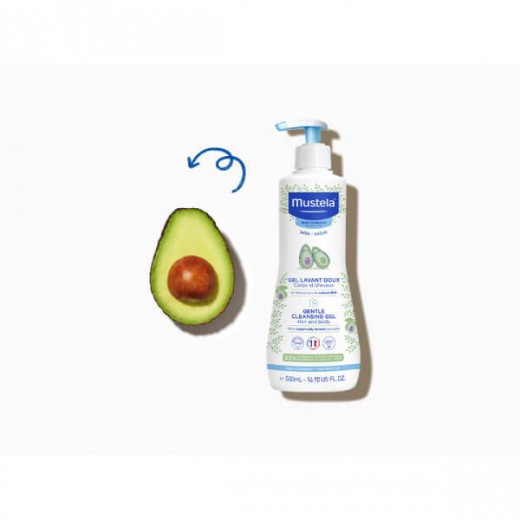 Mustela Bebe Enfant, żel do mycia ciała, od 1 dnia życia, 500 ml