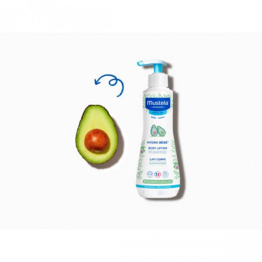 Mustela HydraBebe, mleczko do ciała od 1 dnia życia, 750 ml