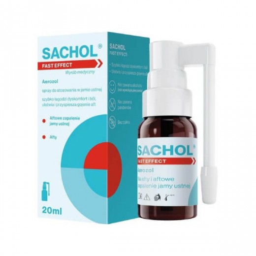Sachol Fast Effect, aerozol, 20ml