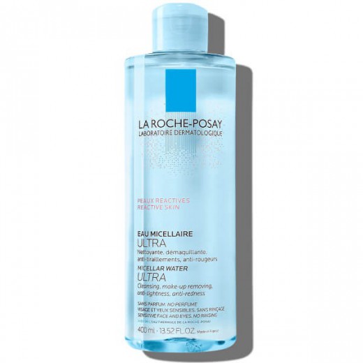 La Roche-Posay Ultra, płyn micelarny, skóra bardzo wrażliwa i reaktywna twarzy i oczu, 400ml