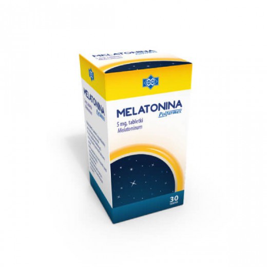 Melatonina Polfarmex 5mg, 30 tabletek