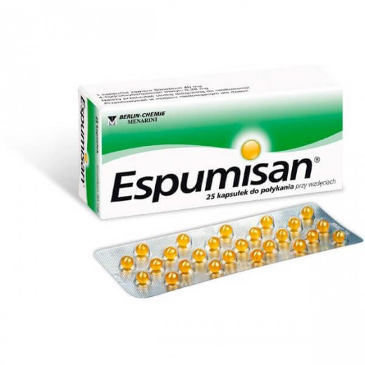 Espumisan 40 mg, 25 kapsułek