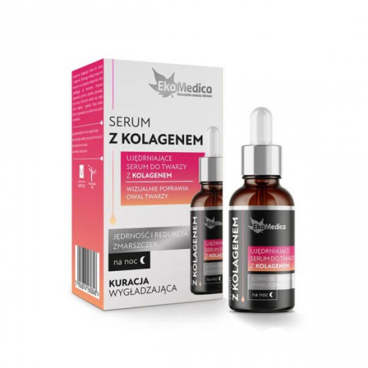 EkaMedica Serum do twarzy z kolagenem, 20 ml