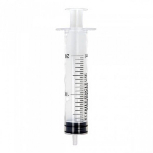 Strzykawka jednorazowego użytku, dwuczęściowa, 20ml, Romed, 1sztuka