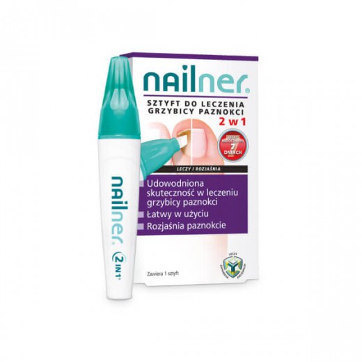 Nailner, sztyft do leczenia grzybicy paznokci, 2w1, 4 ml