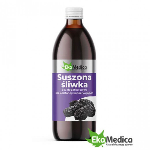 EkaMedica Śliwka suszona, 500 ml