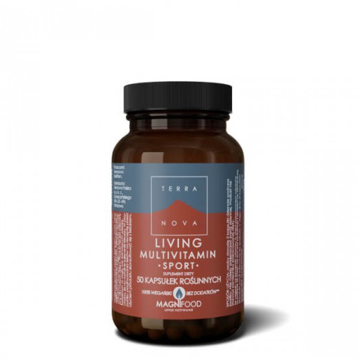 Terranova Living Multivitamin Sport, 50 kapsułek