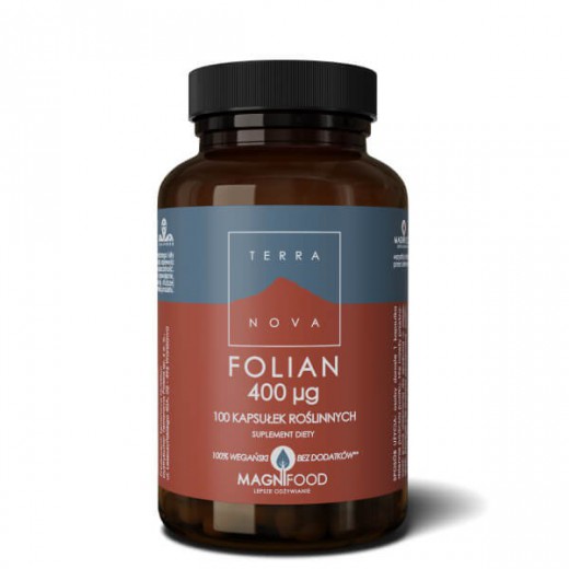 Terranova Folian 400 mcg, 100 kapsułek