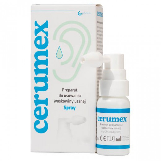 Cerumex MD Spray, preparat do higieny uszu, 30 ml