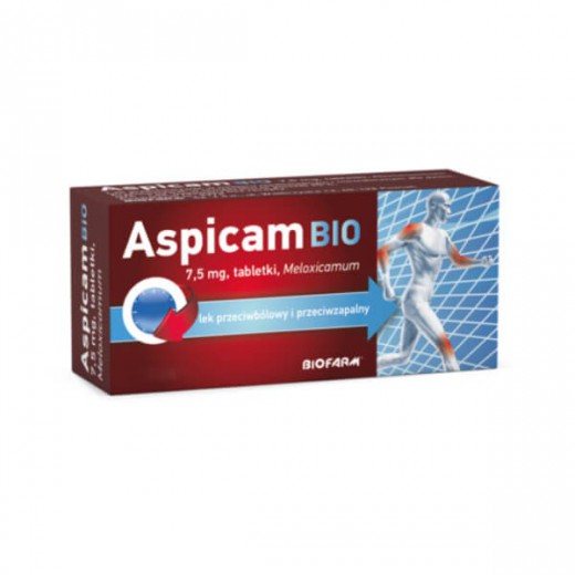 Aspicam Bio 7,5 mg, 20 tabletek