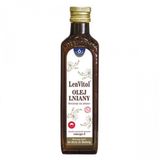 Oleofarm LenVitol olej lniany, 250ml