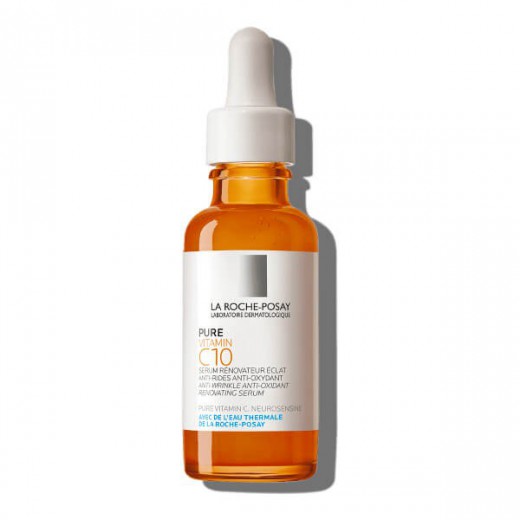 La Roche-Possay Pure Vitamin C10, skoncentrowane serum przeciwzmarszczkowe z witaminą C, skóra wrażliwa, 30 ml