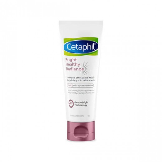 Cetaphil Bright Healthy Radiance, emulsja do mycia, kremowa, rozjaśniająca przebarwienia, 100 g