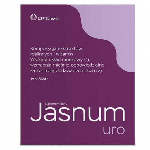 Jasnum Uro, 60 kapsułek