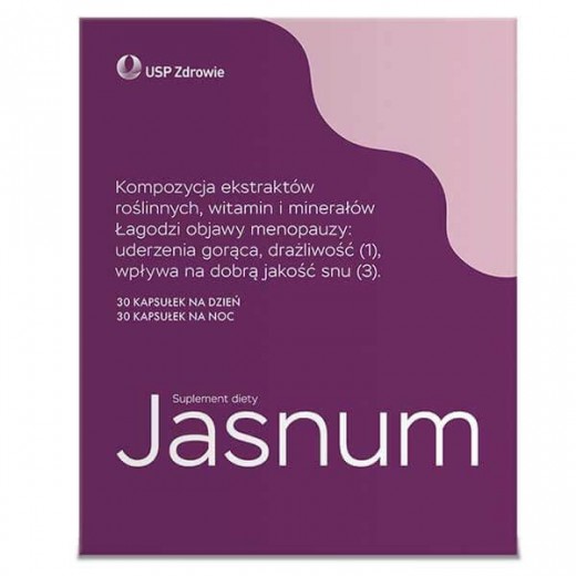 Jasnum, 30 kapsułek na dzień + 30 kapsułek na noc