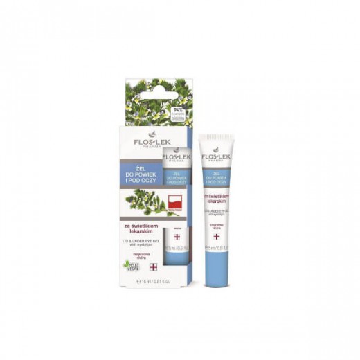 Flos-Lek, żel ze świetlikiem do powiek i pod oczy, 15 ml