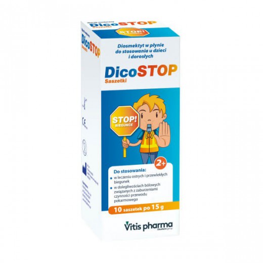 DicoStop, 15 g x 10 saszetek