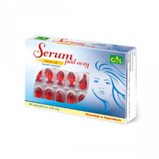 GAL, serum pod oczy, twist off, 48 kapsułek żelatynowych