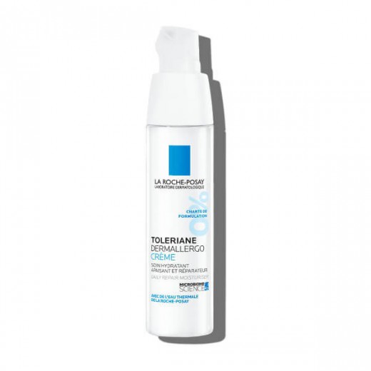 La Roche-Posay Toleriane Dermallergo, krem do twarzy, regenerująca pielęgnacja nawilżająca, 40 ml
