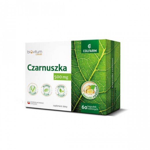 Biovitum Liquid Czarnuszka, 60 kapsułek