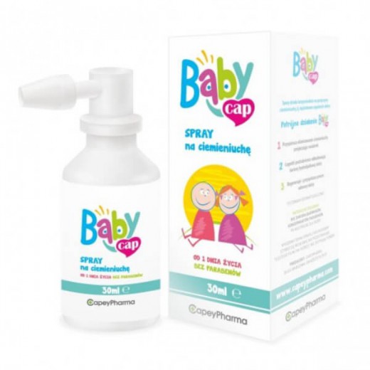Babycap, spray na ciemieniuchę, od 1 dnia życia, 30 ml