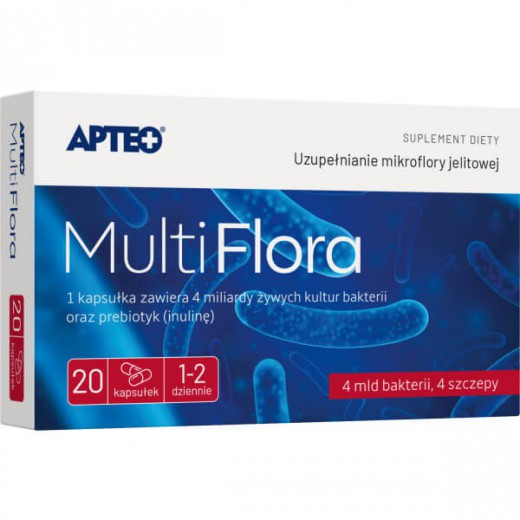 Multi Flora Apteo, 20 kapsułek