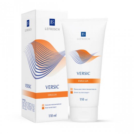 Lefrosch Versic, emulsja przeciwgrzybiczo-złuszczająca, 110 ml