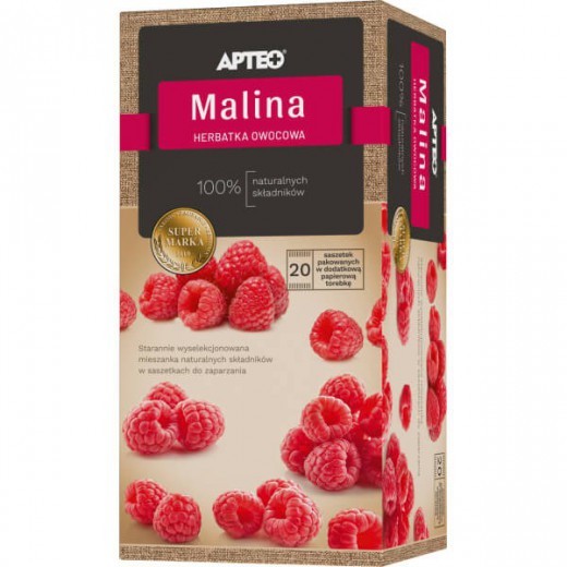 Malina herbatka owocowa, Apteo Natura, 20 saszetek