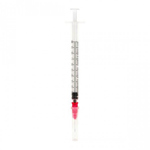 Strzykawka tuberkulinowa Romed, 1 ml + igła 0,3 x 13, 1 szt
