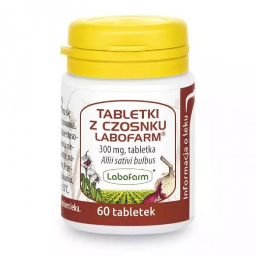 Tabletki z czosnku 300 mg, 60 tabletek