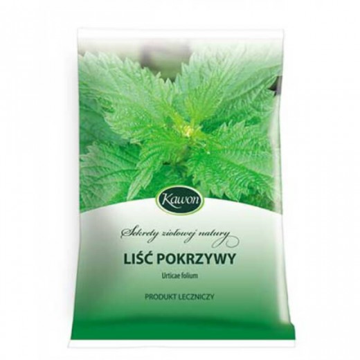 Liść Pokrzywy, zioła do zaparzania, Kawon, 50 g