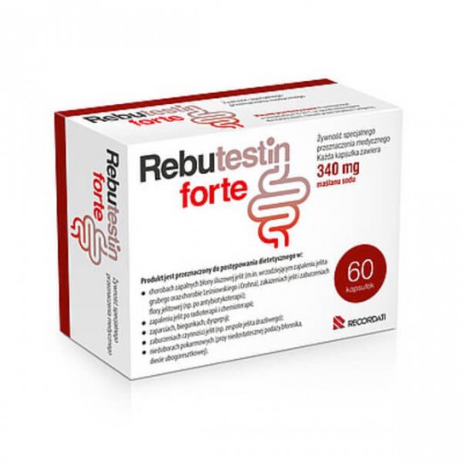 Rebutestin Forte, 340 mg, 60 kapsułek