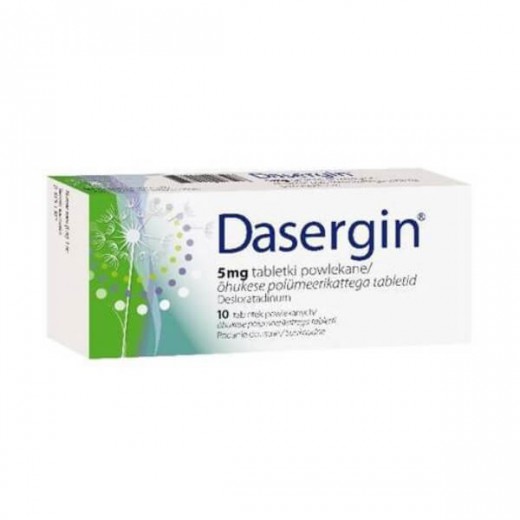 Dasergin 5 mg, 10 tabletek