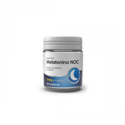 Melatonina Noc 5mg, 30 tabletek