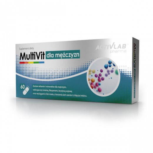 ActivLab Pharma MultiVit dla mężczyzn, 60 kapsułek