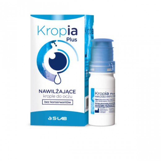 Kropia Plus, Krople do oczu, 10 ml