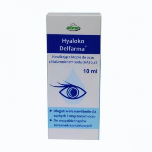 Hyaloko, krople do oczu, 10 ml