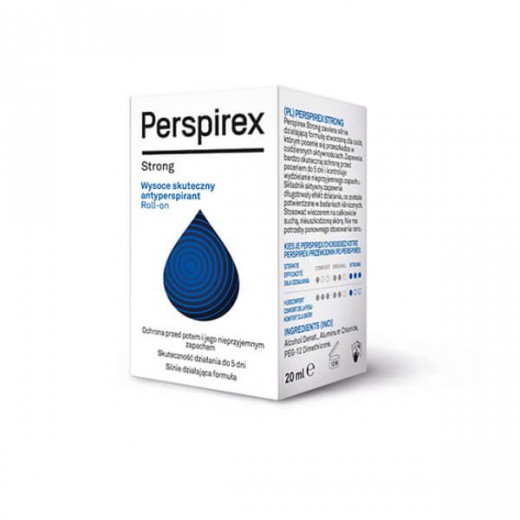 Perspirex Strong, antyperspirant roll-on, 20 ml