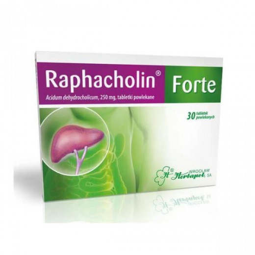 Raphacholin forte, 30 tabletek