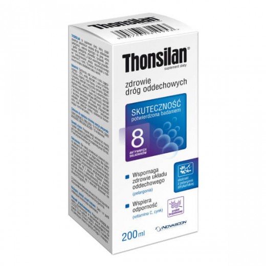 Thonsilan, syrop, dla dzieci powyżej 3 lat, 200 ml