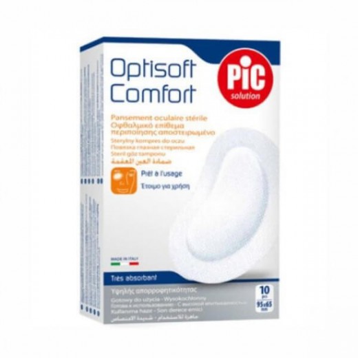 Pic Solution Optisoft Comfort, plaster na oko, 10 sztuk