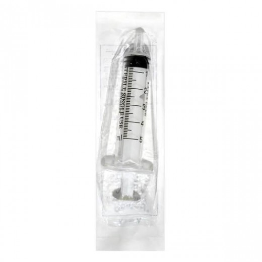 Strzykawka jednorazowego użytku, 5 ml, 3 części, Romed, 1 sztuka